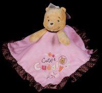 Disney Baby Winnie the Pooh Cute & Cuddly Snuggle Buddy Lovey Blanket